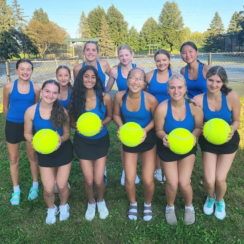 Eagan Girls Tennis celebrating as 2025 Conference Champions